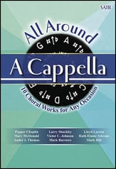 All Around A Cappella SATB Choral Score cover